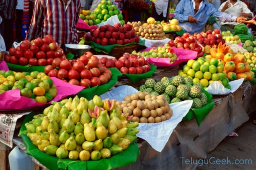 Fresh Fruits at Indian Market