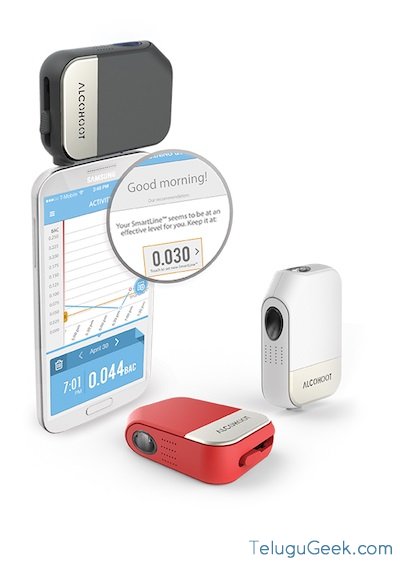 Alcohoot - a breath analyzer