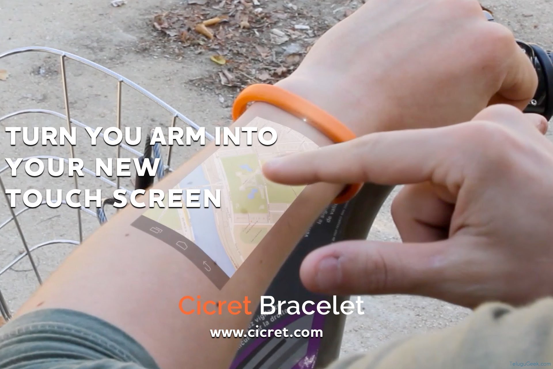 Cicret Bracelet: మీ చేతినే ఫోనులా మారుస్తుంది