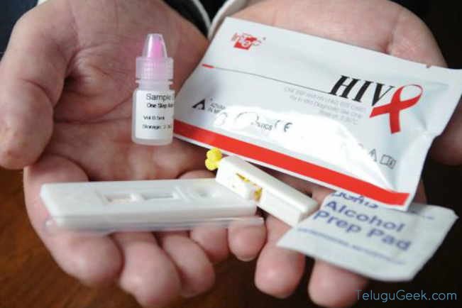 Paper diagnostic test for early detection of HIV