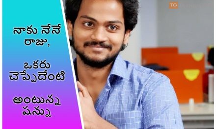 నాకు నేనే రాజు, ఒకరు చెప్పేదేంటి అంటున్న షన్ను