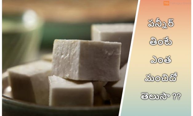 పన్నీర్  తో ఆరోగ్య ప్రయోజనాలు