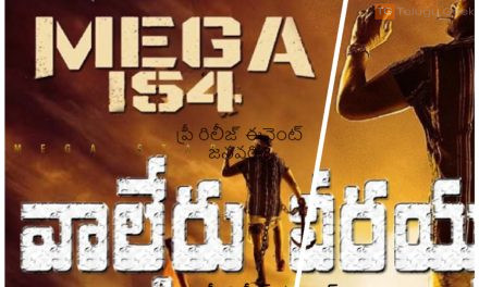 వాల్తేరులో వాల్తేరు వీరయ్య ప్రీ రిలీజ్ ఈవెంట్ జనవరి 8న ఫిక్స్ చేశారు